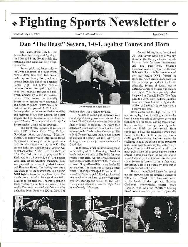 07/97 Fighting Sports Newsletter